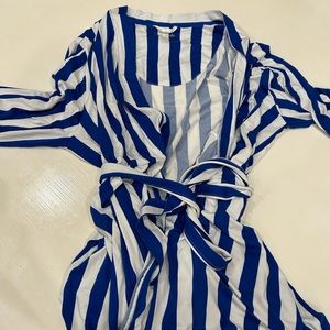 Kate Spade knit wrap robe